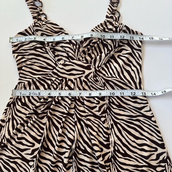 Charlotte Russe Maxi dress zebra print - Picture 8 of 9